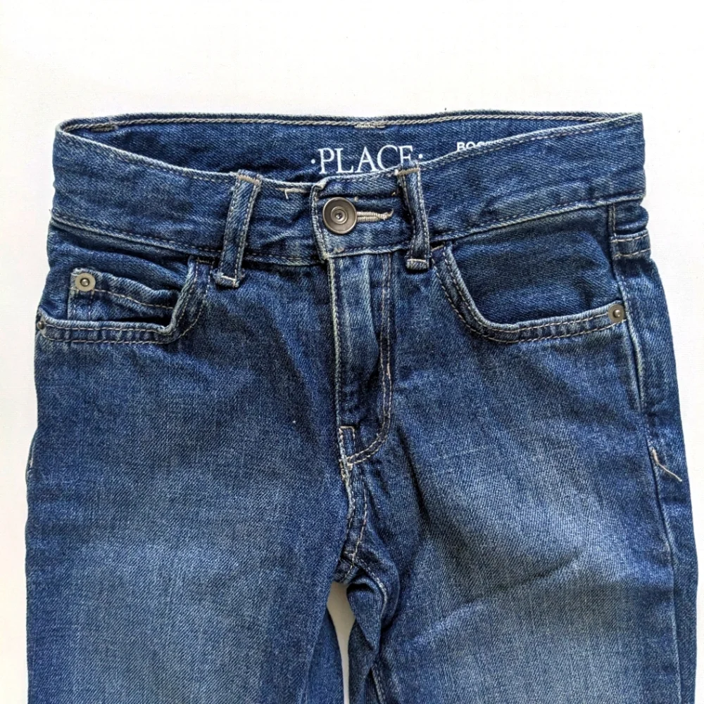 The Children's Place 6 Bootcut Jeans in Medium Indigo NWT